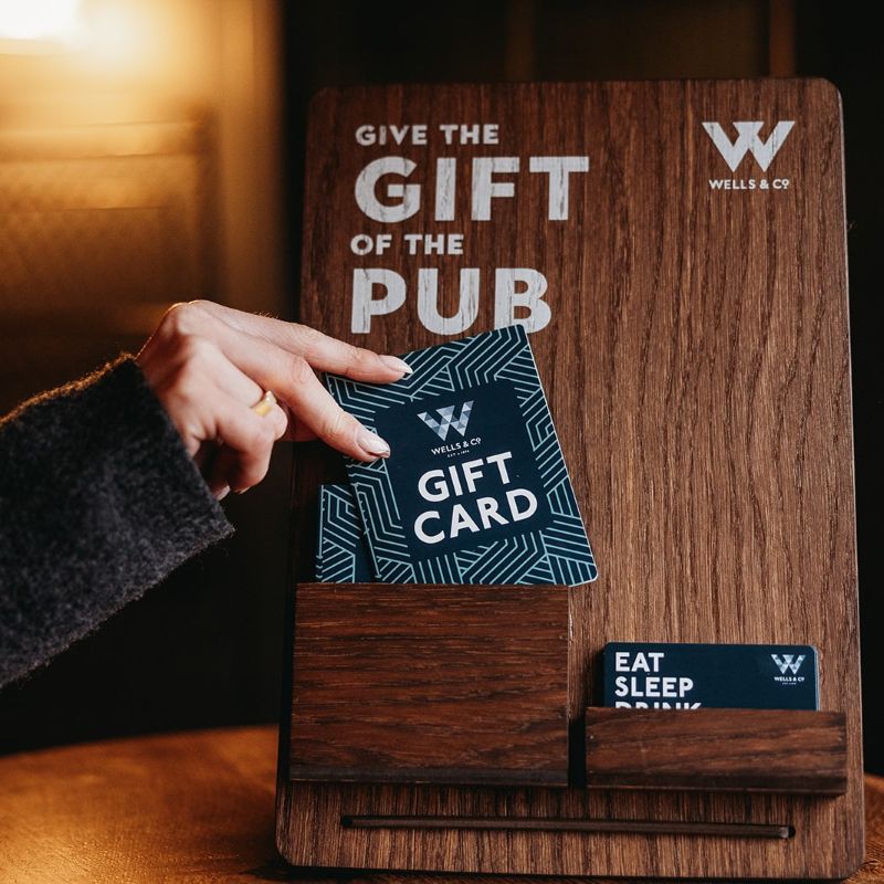 Buy a gift card for the Bull Hotel Olney to spend at the pub